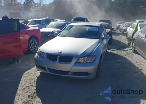 2007 BMW 328I из США, поврежденный, VIN WBAVA375X7NE28872